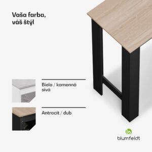 Blumfeldt Bellshill, barový stôl, pultový stôl, domáci bar