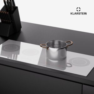 Klarstein Masterzone Slim Round, indukčná varná doska, max. 7200 W, vstavaná, 4 zóny