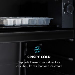 Klarstein Cool Vibe 70+, chladnička, 72 l, 2 police, Stickerbomb style