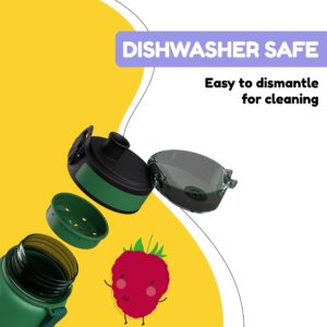 Klarstein Schmatzfatz, fľaša na pitie, športová fľaša, 500 ml, 24 cm, tritan