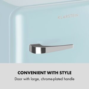 Klarstein Audrey Mini, retro chladnička, 48 l, 2 úrovne, energet. trieda F