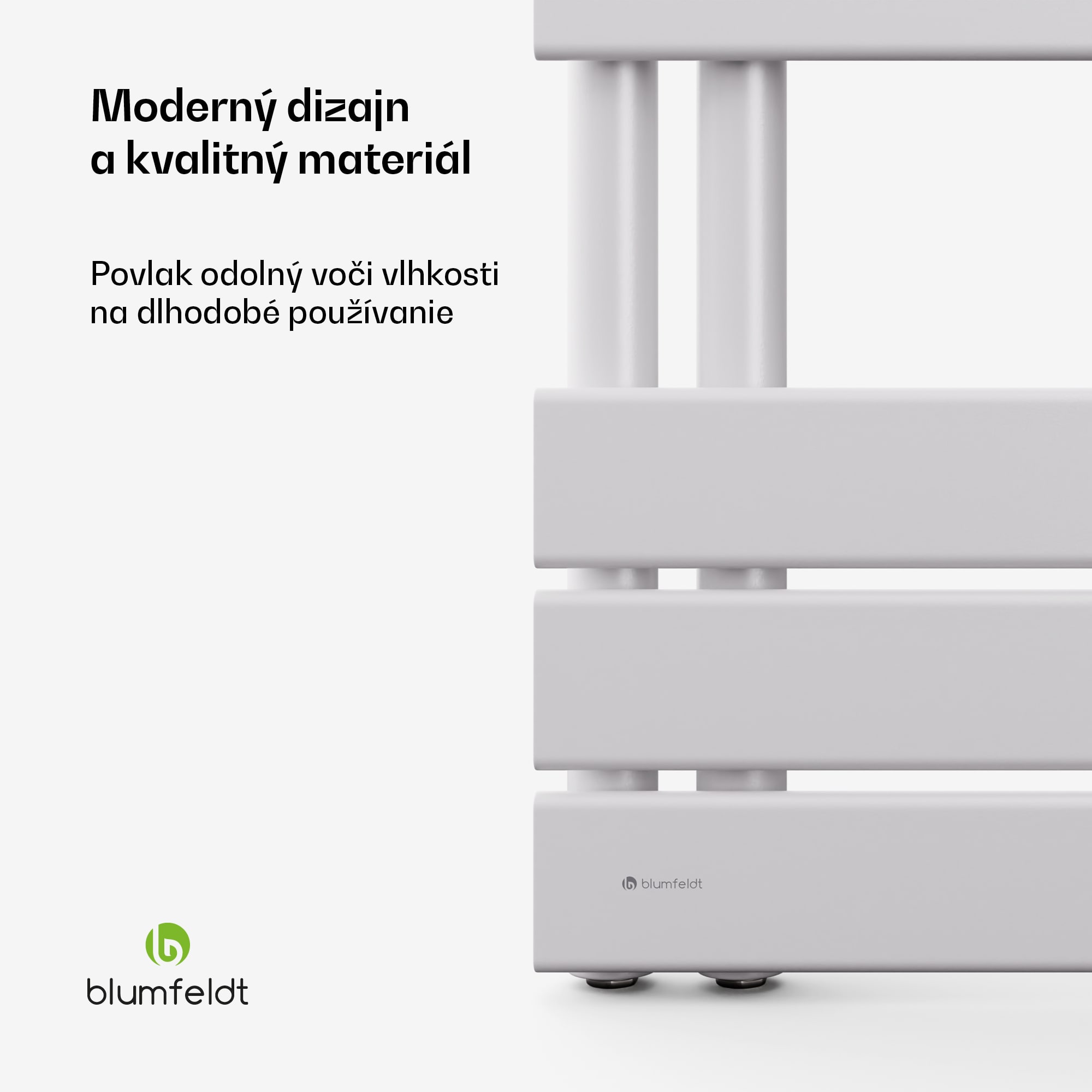 Blumfeldt Fairmont radiátor, 60 x 160 cm, nástenný, moderný dizajn, teplovodný