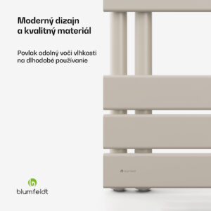 Blumfeldt Fairmont radiátor, 60 x 160 cm, nástenný, moderný dizajn, teplovodný