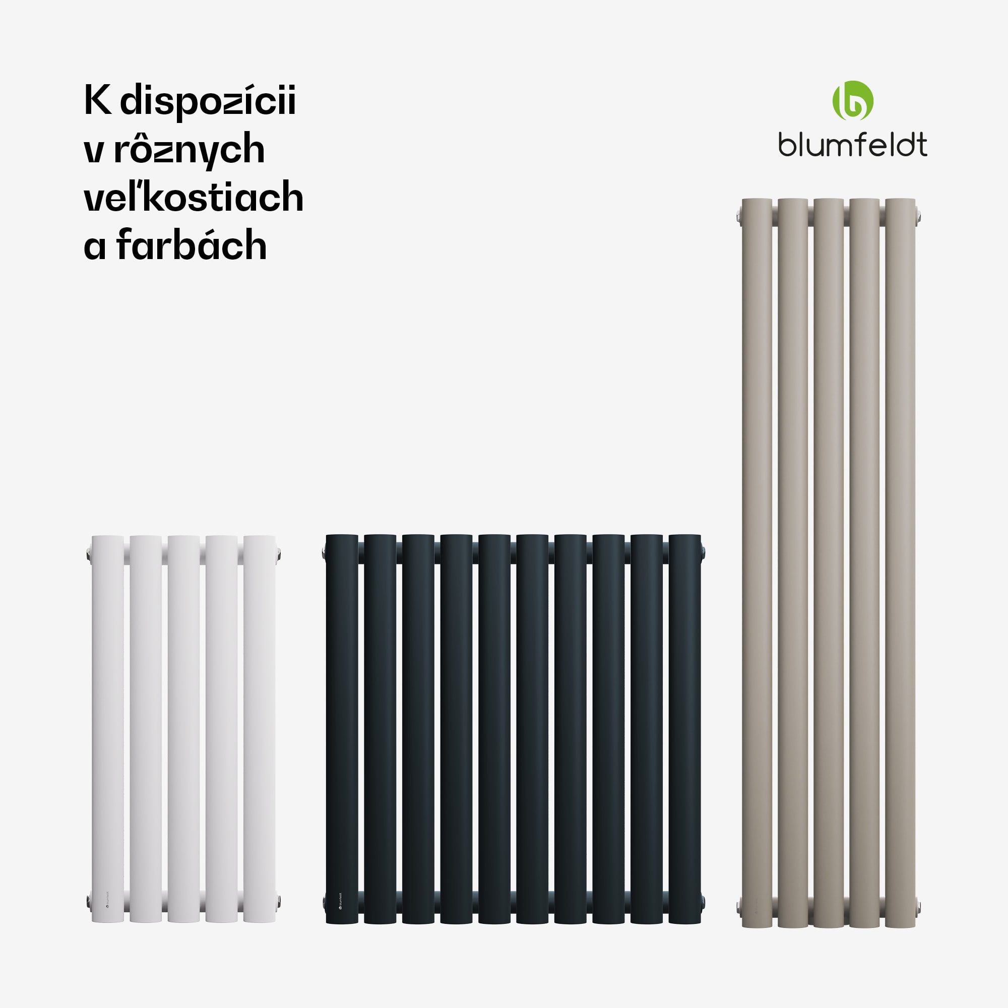 Blumfeldt Tallheo radiátor 120x30 420W – Obrázok 3