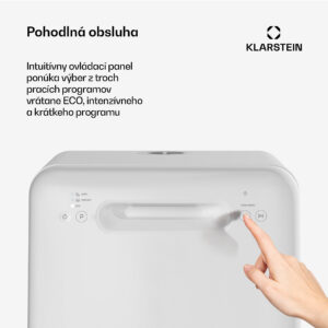 Klarstein Aquatica stolová umývačka riadu | 42 cm | 3 programy | 2 súpravy riadu