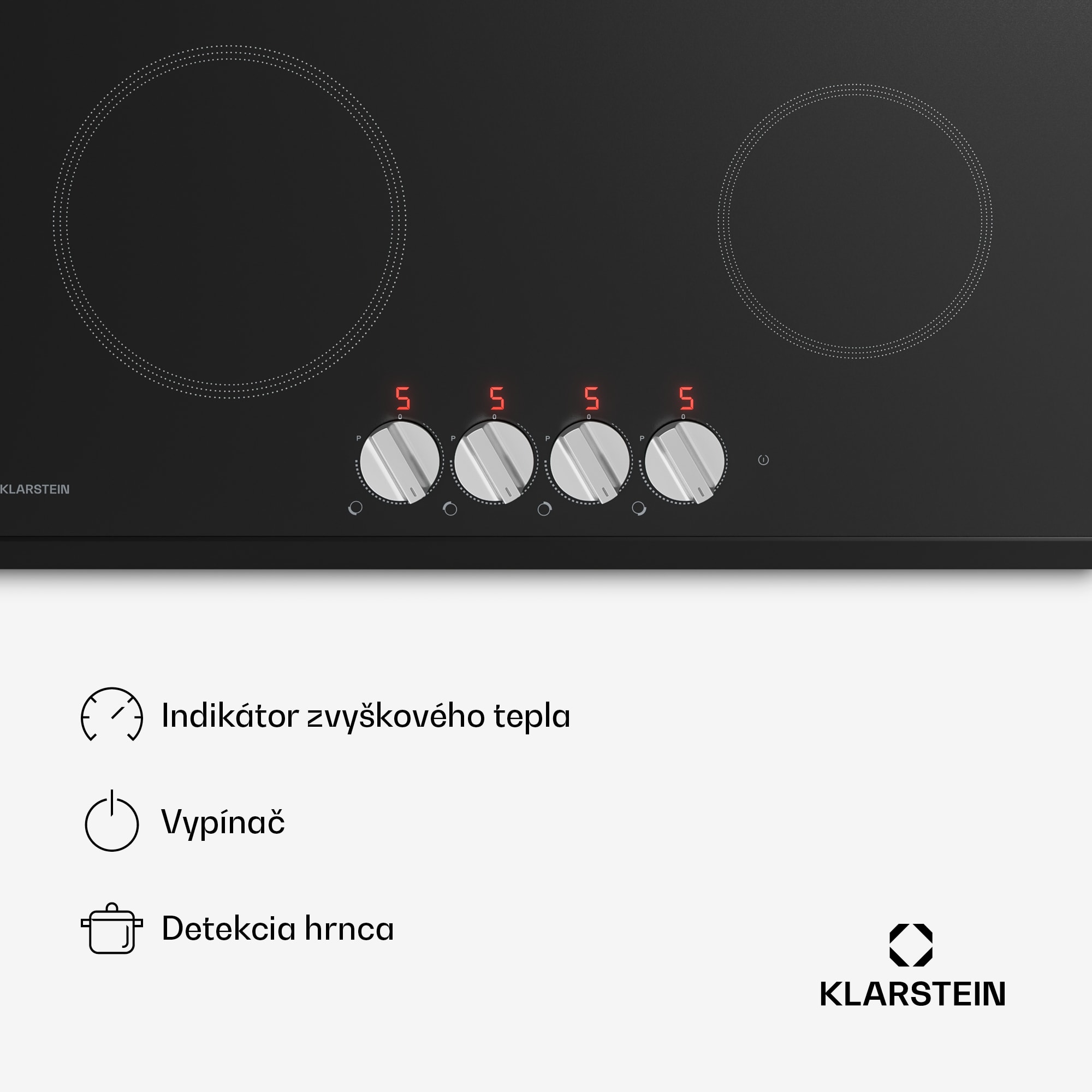 Klarstein Kochheld indukčná varná doska | Elegantná a výkonná | 4 varné zóny | 7200 W | 60 cm – Obrázok 3