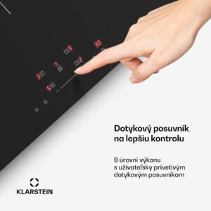 Klarstein PowerGlide indukčná varná doska | Moderná a výkonná | 5 varných zón | 9800 W | 90 cm