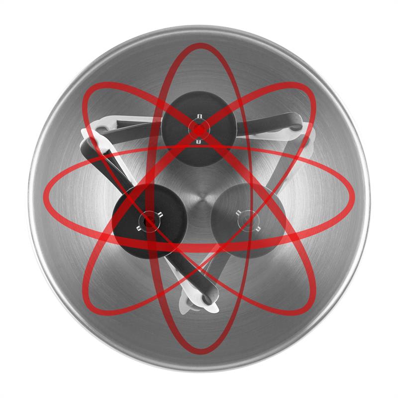 Klarstein Bella Argentea, kuchynský robot + miska