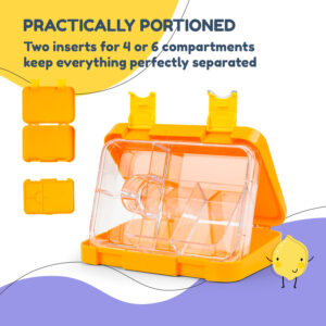 Klarstein Schmatzfatz, Raňajková súprava, dóza na obed a fľaša na pitie, Tritan, tesný uzáver, bez BPA