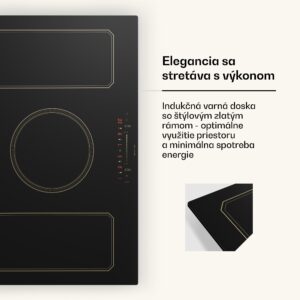 Klarstein Victoria 90 Duo Set indukcia s digestorom, 90 cm, indukčné varné dosky, digestor