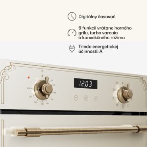 Klarstein Victoria indukčná varná doska + Victoria vstavaná rúra | 45 cm