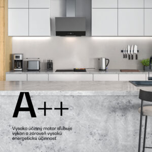 Klarstein Verosteel indukčná varná doska + Verosteel digestor | 60 cm