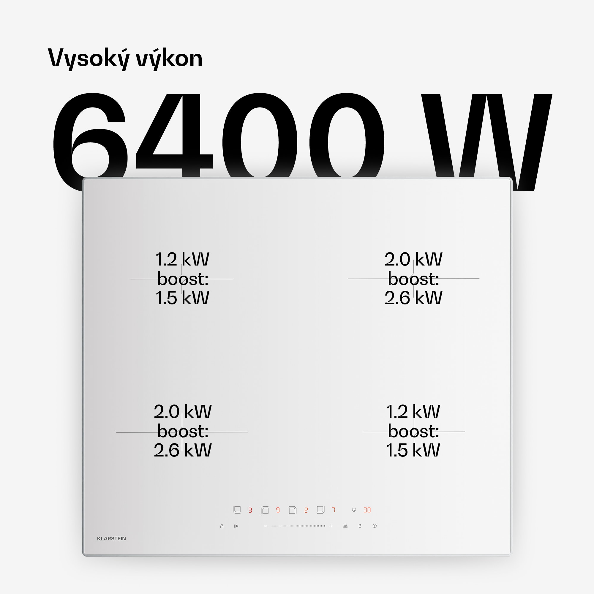 Klarstein Velaire indukčná varná doska + Velaire vstavaná rúra + Velaire teleskopický digestor | 60 cm – Obrázok 3
