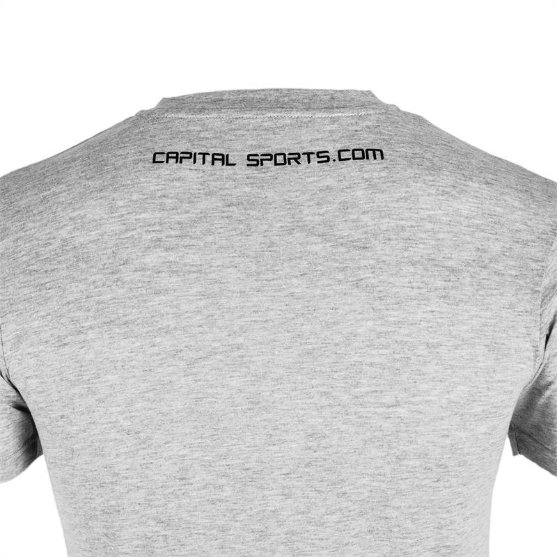 Capital Sports Beforce, veľkosť XL, sivé, tréningové tričko, pánske – Obrázok 2
