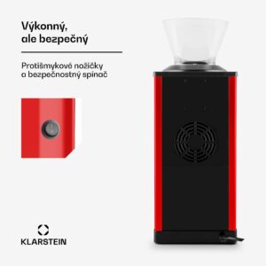 OneConcept Icebreaker, drvič ľadu, 15 kg/h, objem 3,5 l, zásobník na ľad, nehrdzavejúca oceľ, červený