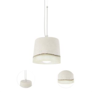 Loocida Sonnenstein Studie 32, betónová visiaca lampa, závesná lampa, priemyselný dizajn