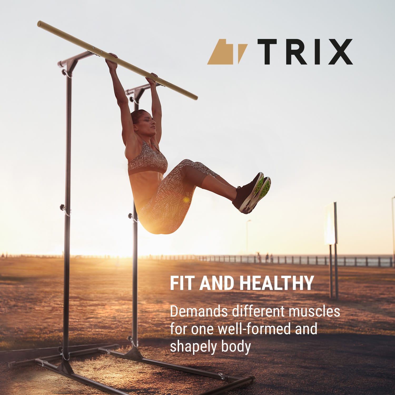 KLARFIT T-Trix, pull up stanica, MultiGym koncept, do 110 kg, prenosná taška, čierna – Obrázok 2