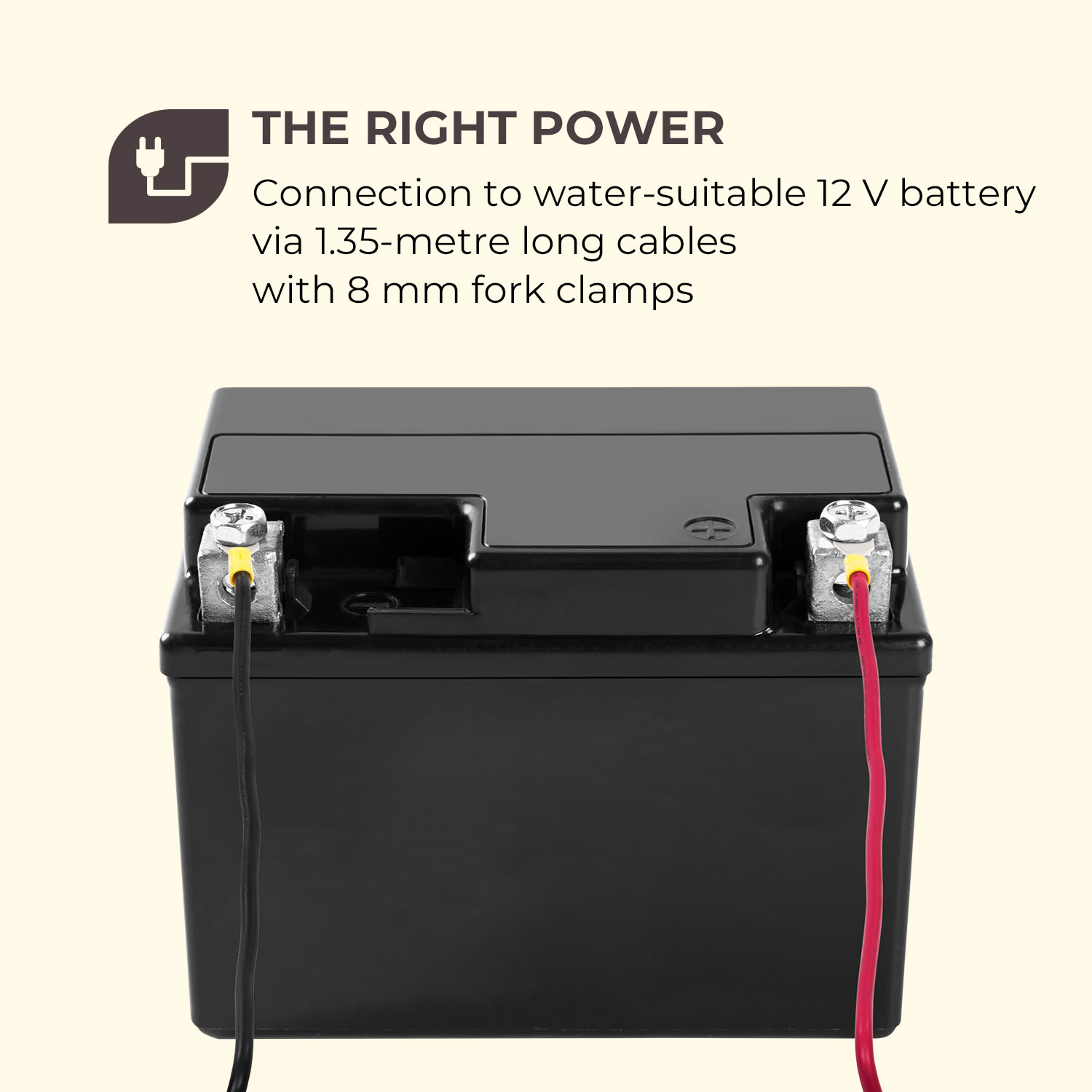 Waldbeck Barracuda 50, elektrický prívesný motor, 50 lbs/564 W, 12V, 3-krídlová vrtuľa – Obrázok 3