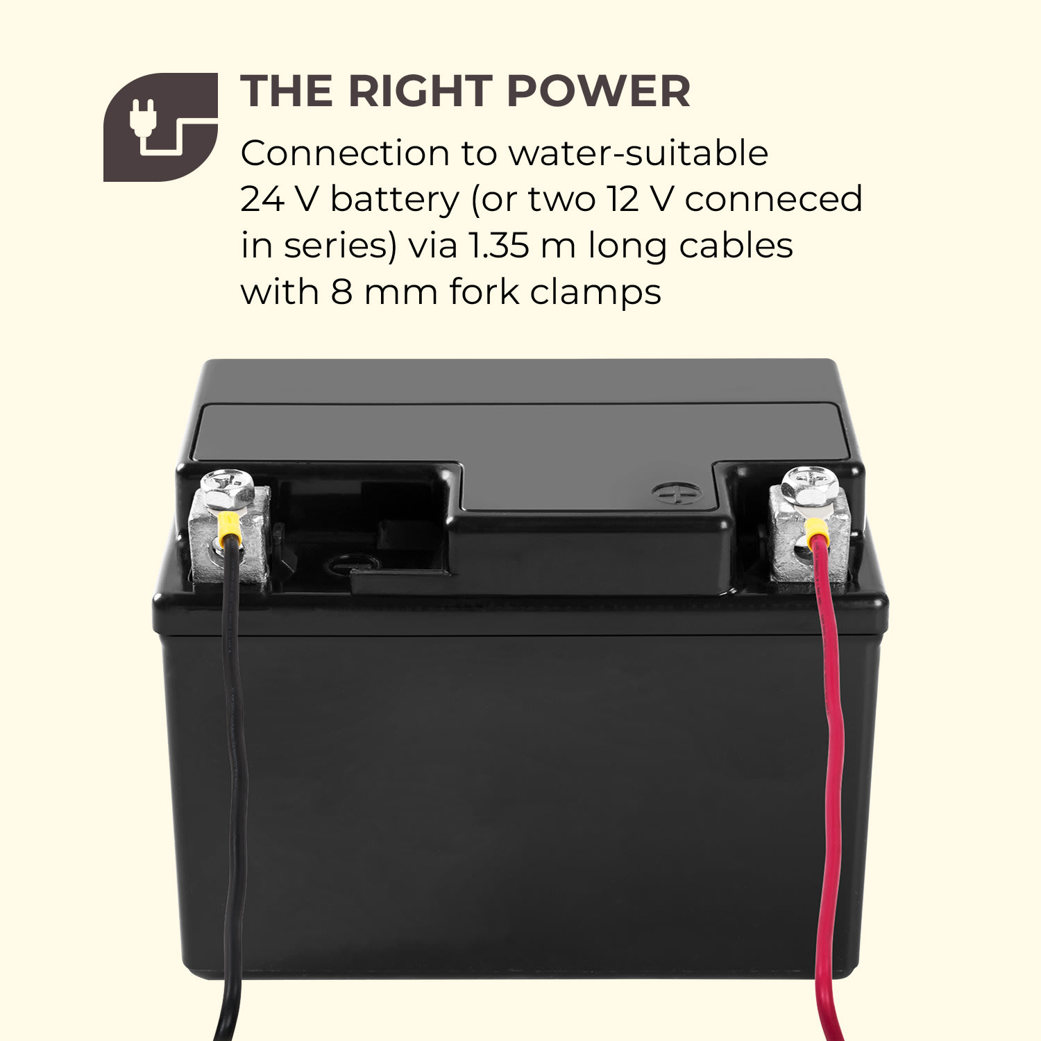 Waldbeck Barracuda 86, elektrický prívesný motor, 86 lbs/1164 W, 24V, 3-krídlová vrtuľa – Obrázok 3