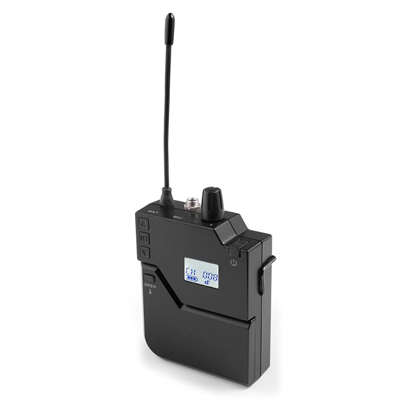 Power Dynamics PD632C 2X, 20-kanálová sada UHF bezdrôtových mikrofónov, 1 x ručný/1 x headset mikrofón – Obrázok 2