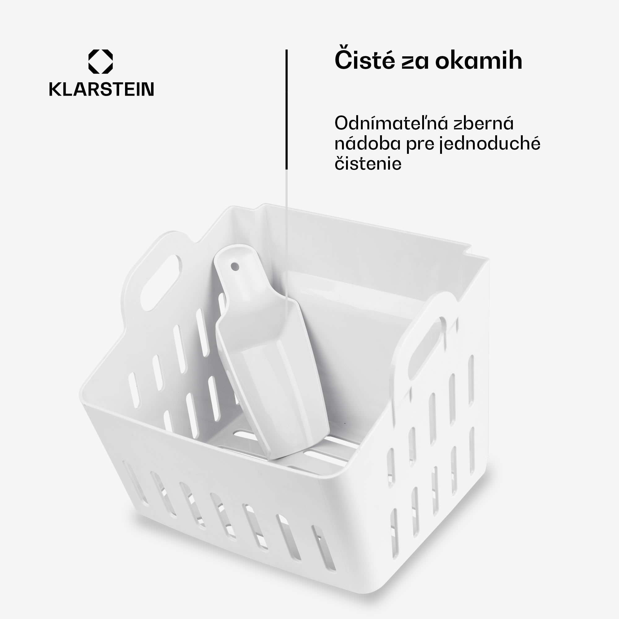Klarstein Partytime, výrobník ľadu, číry ľad, 15kg/24h, ušľachtilá oceľ – Obrázok 3