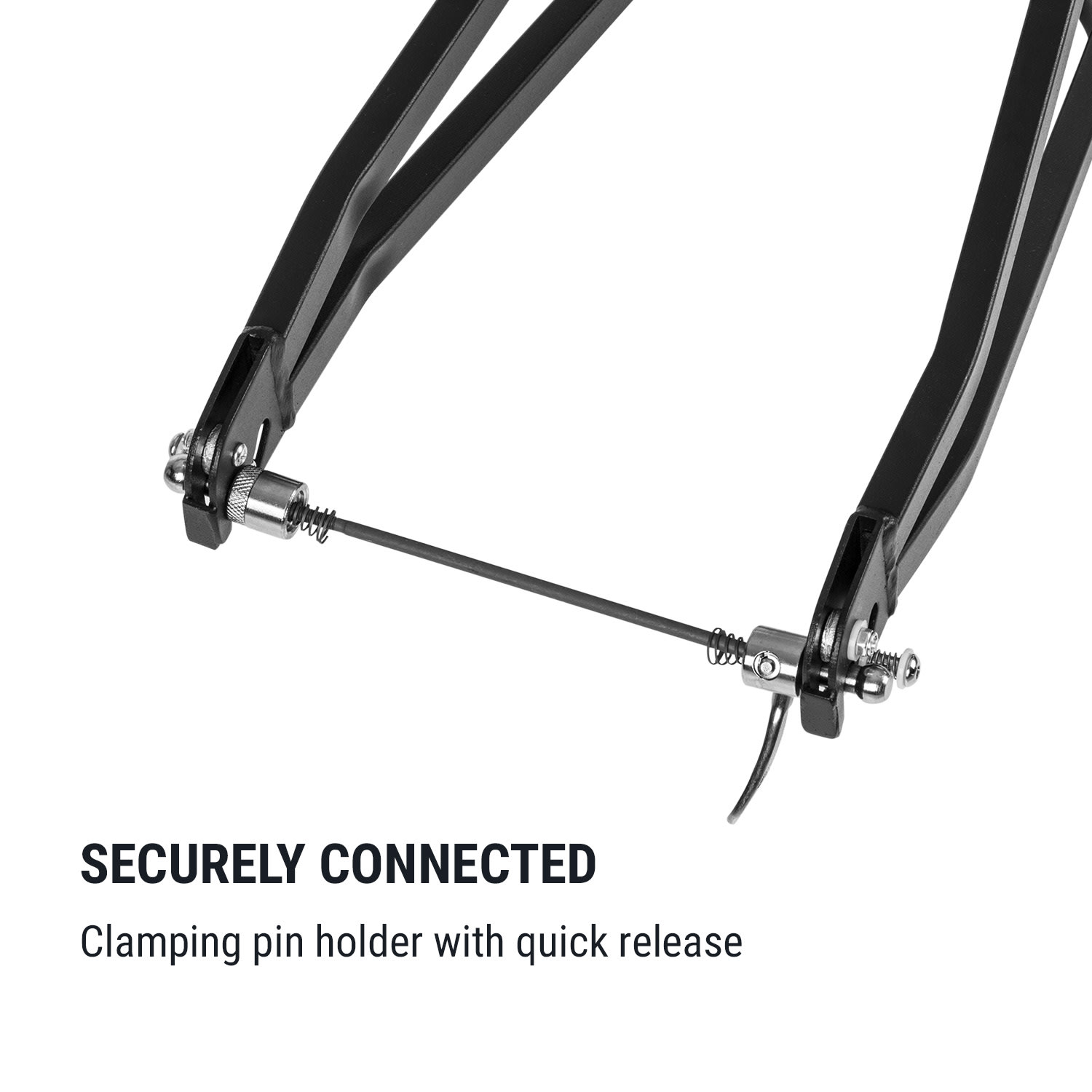 KLARFIT Companion Chaser, Príves na bicykel, 30 kg, 16", Multiplex, Breza