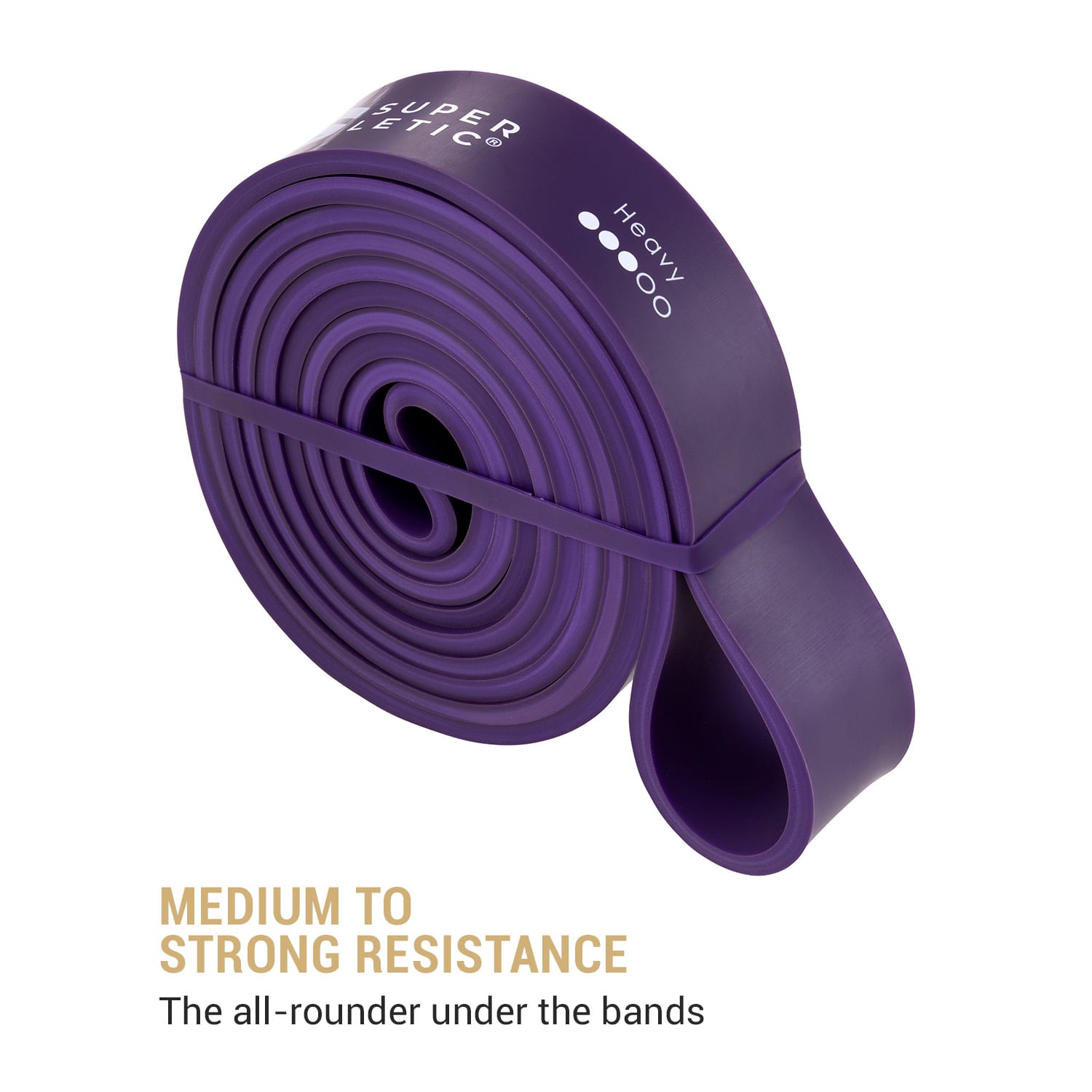 Capital Sports Uros Powerbands, posilňovacia guma, 5-dielna súprava, slučka, 100 % latex – Obrázok 2