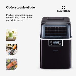 Klarstein Chios, výrobník ľadu, 20 kg/24 h, Auto-Clean, nádrž 3,2 l