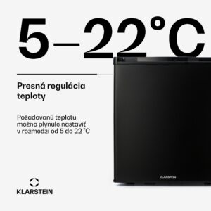 Klarstein Happy Hour 38, mini chladnička, minibar, chladnička na nápoje, 38 l, 26 dB