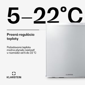 Klarstein Happy Hour 38, mini chladnička, minibar, chladnička na nápoje, 38 l, 26 dB