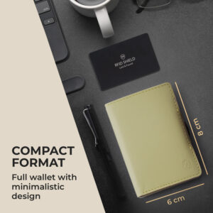Slimpuro ZNAP Slim Wallet, 8 kariet, priehradka na mince, 8,9 x 1,5 x 6,3 cm (Š x V x H), ochrana RFID