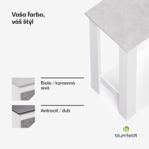 Blumfeldt Bellshill, barový stôl, pultový stôl, domáci bar