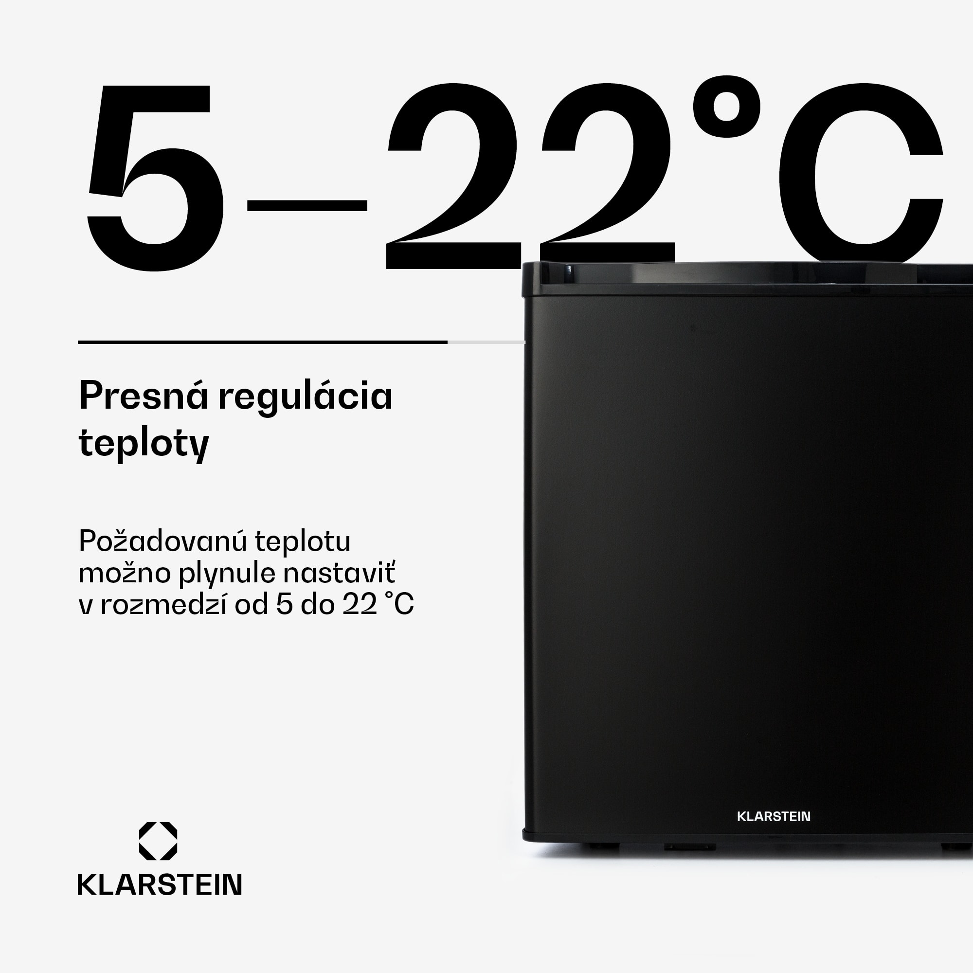 Klarstein Happy Hour 38, mini chladnička, minibar, chladnička na nápoje, 38 l, 26 dB