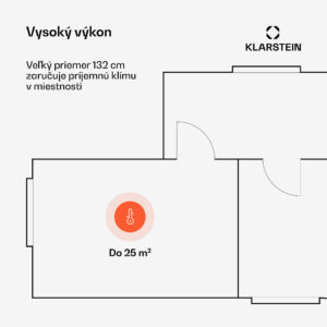 Klarstein Bolero stropný ventilátor s osvetlením | 132 cm | 35 W | Tichý chod | Drevo