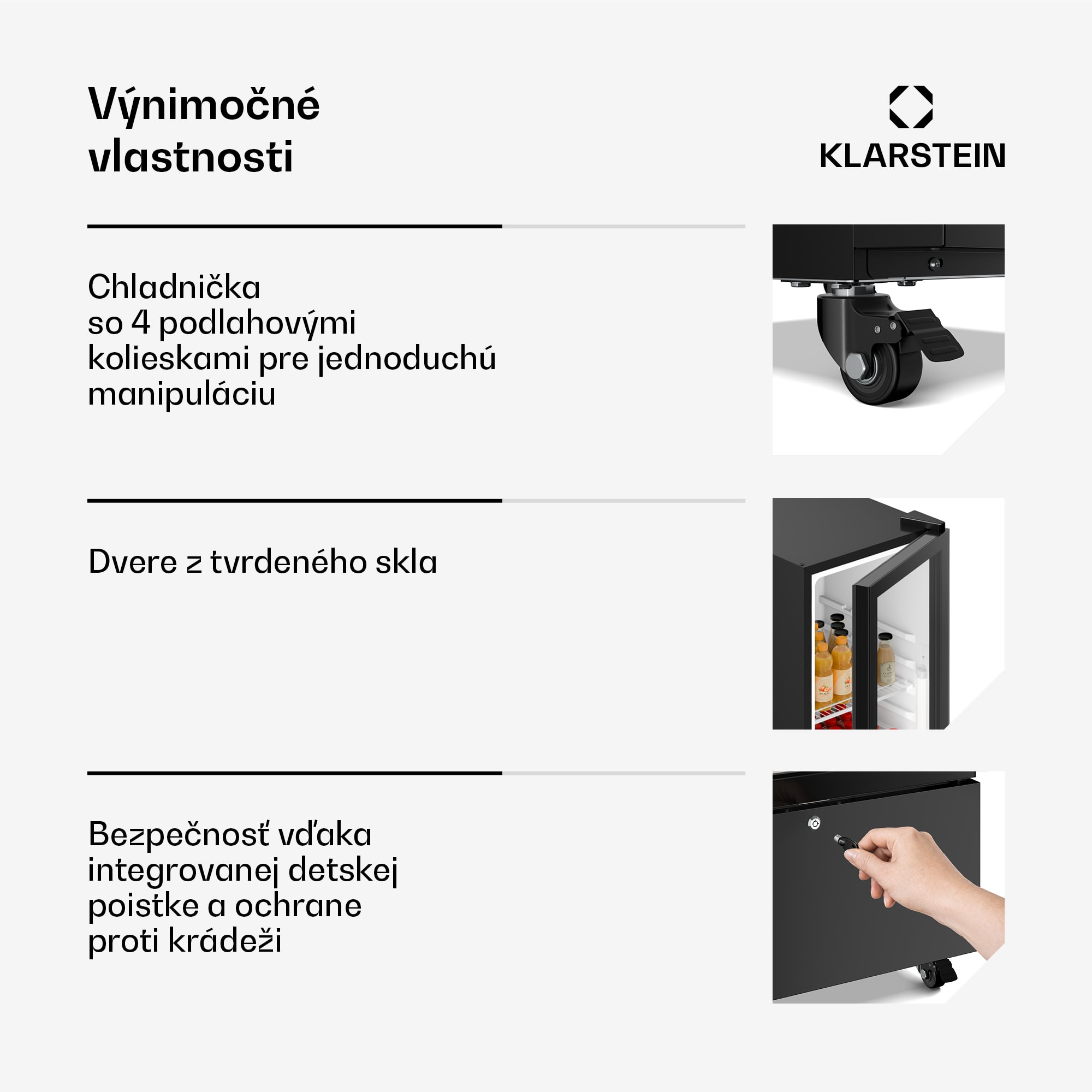 Klarstein GrandCooler gastro chladnička na nápoje | 163,5 x 43 cm | LED vnútorné osvetlenie | Čierna – Obrázok 3