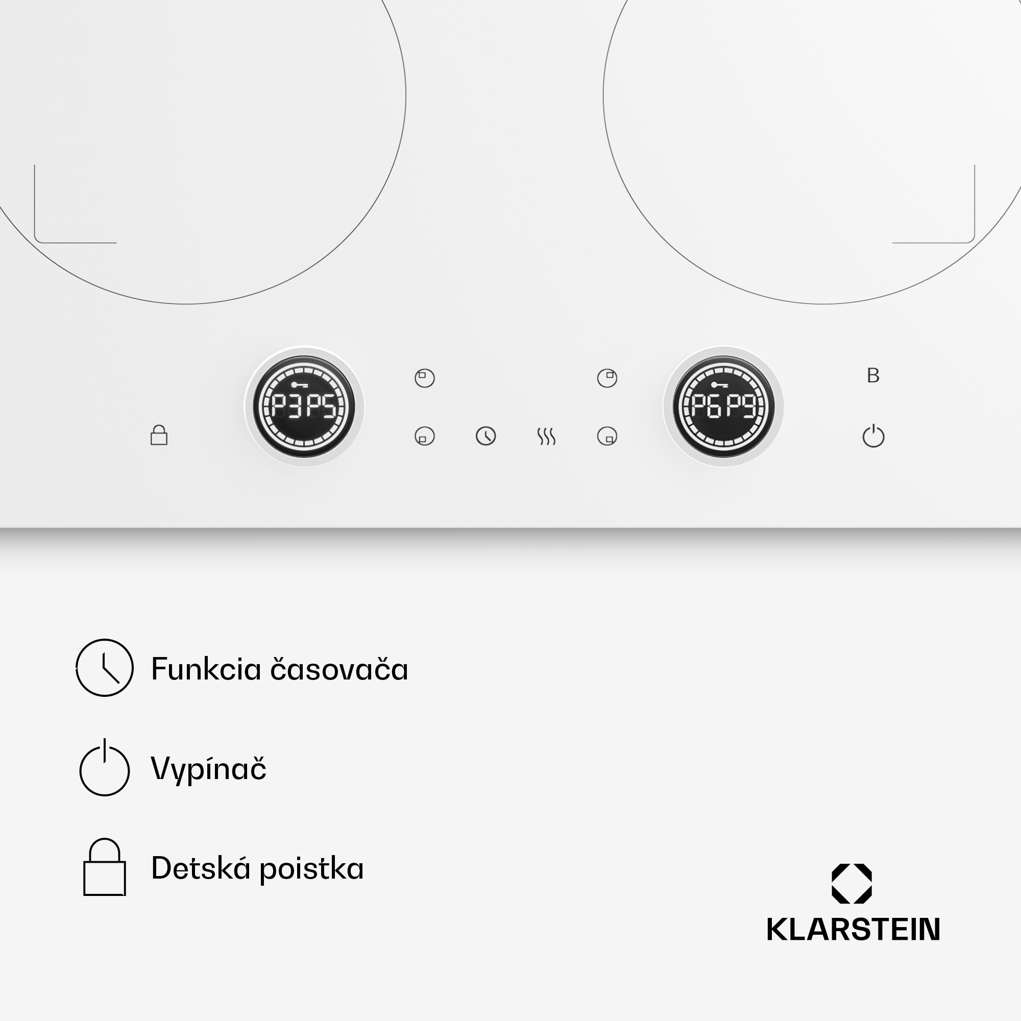 Klarstein Indukčná varná doska Neotouch | Moderná a výkonná | 4 varné zóny | 9 stupňov | 7200 W | 60 cm – Obrázok 2